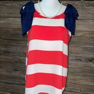 Peach Love California Striped Tank Top